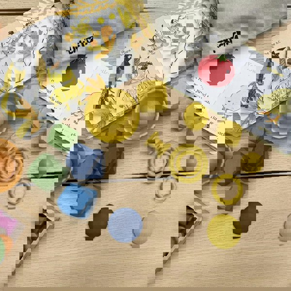 tickit Rainbow Wooden Bowls