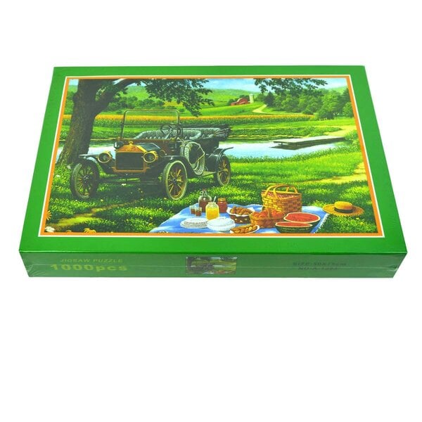 1000 Piece Jigsaw Puzzle for Grown-Ups, Multicolour Landscapes, Cities and Nature Scene