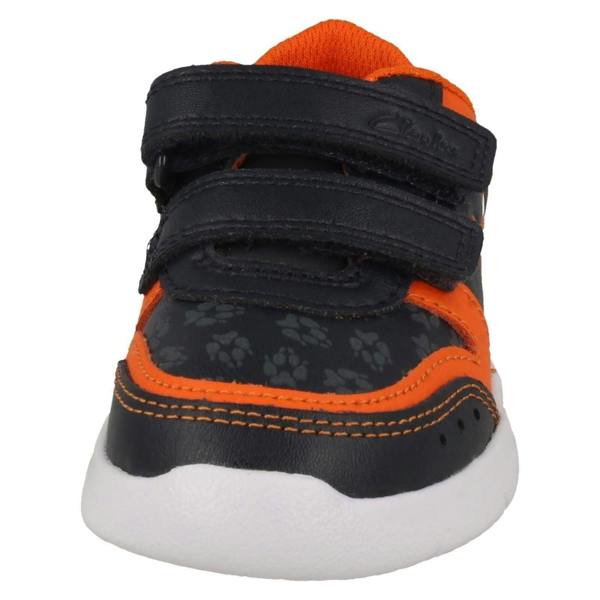 Clarks Boys Clarks Light Weight Fox Detailed Shoes Ath Dot T
