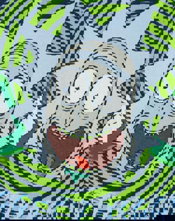 Rick And Morty Mens Blue Rick Short Sleeved T-Shirt