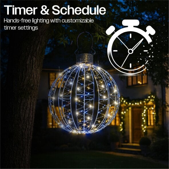 Scotts of Stow Xmas Haus Micro Led Ball 5m Lead