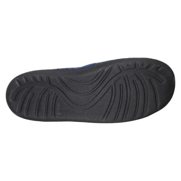Clarks Mens Clarks Casual Hook and Loop Slippers King Riptape