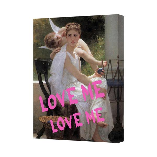 Benjamin Tate Design Love Me Love Me Canvas Print Artwork 6172 Romantic Vintage Portrait