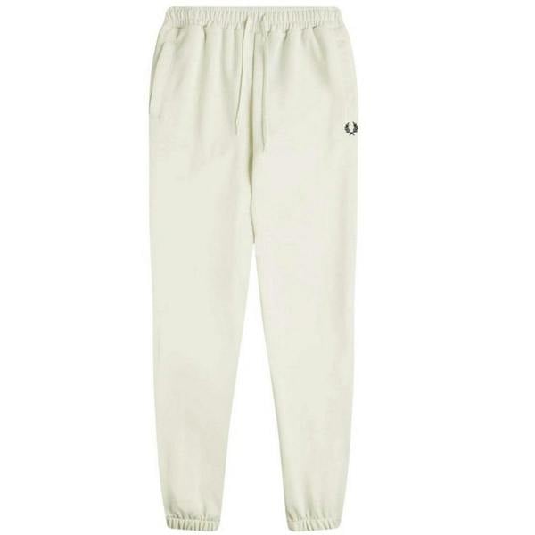Fred Perry Mens Panelled Jogging Bottoms - Cream - 