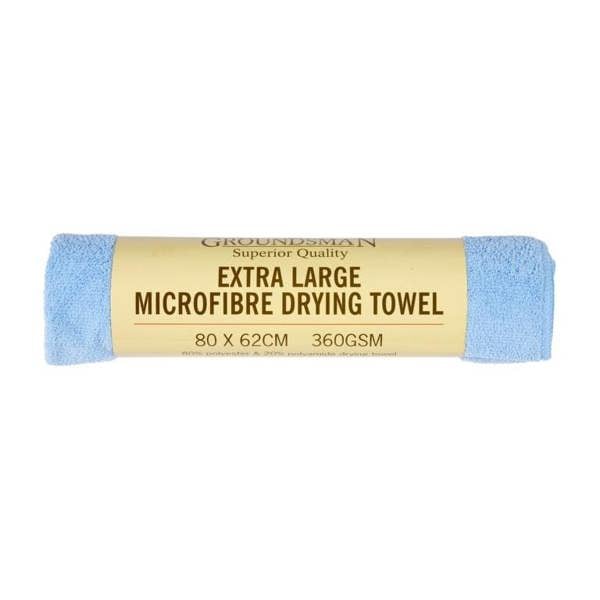 Groundsman Microfibre Drying Towel - Blue - 