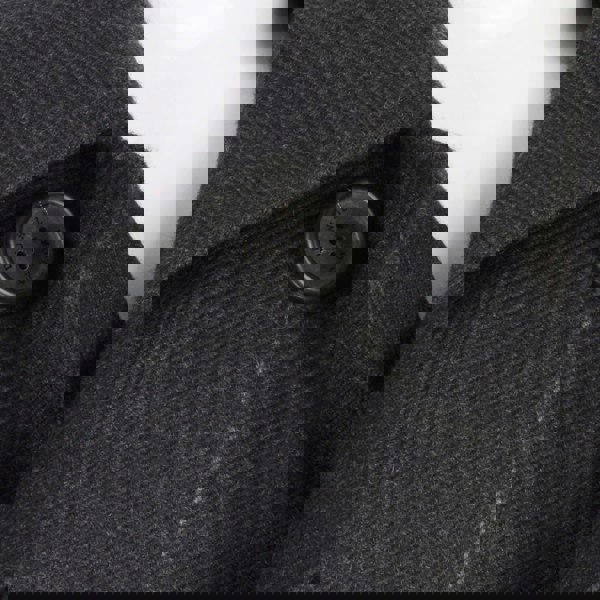 Dunhill luxurious wool overcoat in a charcoal grey