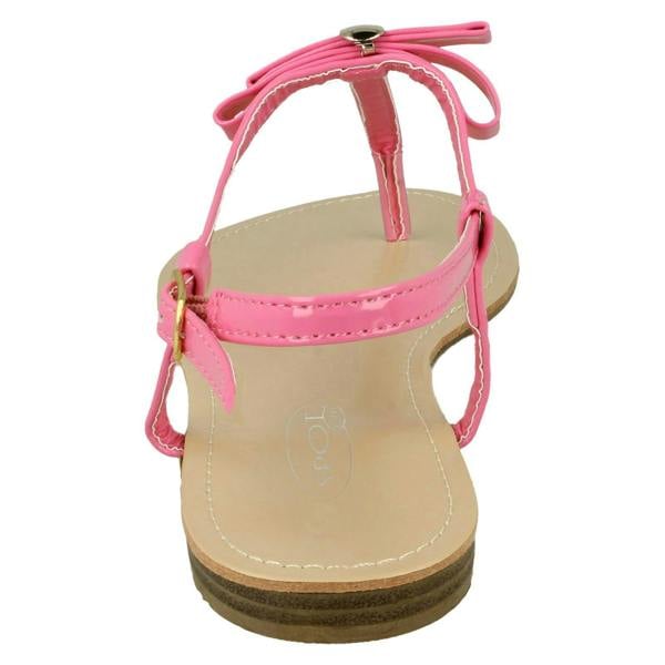 Spot On Ladies Spot On Open Toe Sandals