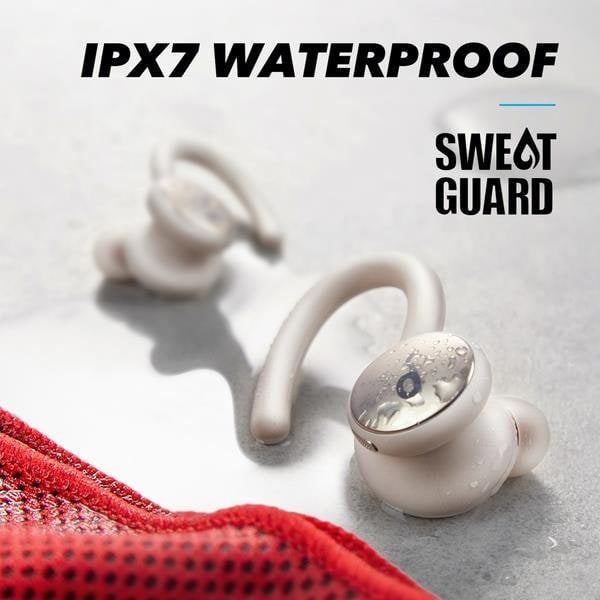Anker Soundcore Sport X10 Wireless Bluetooth 5.2 Workout Headphones A3961G21 White