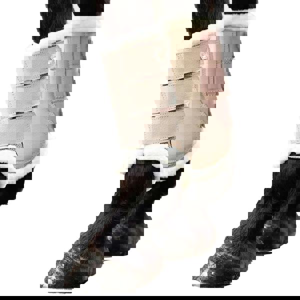 Coldstream Gordon C-Flex Air Flow Horse Brushing Boots - Latte