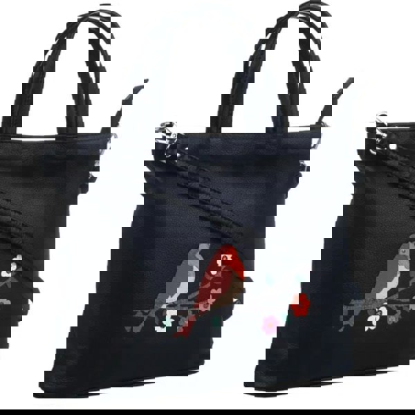 Mala Leather Robin Bird Multi-Way Leather Grab Bag