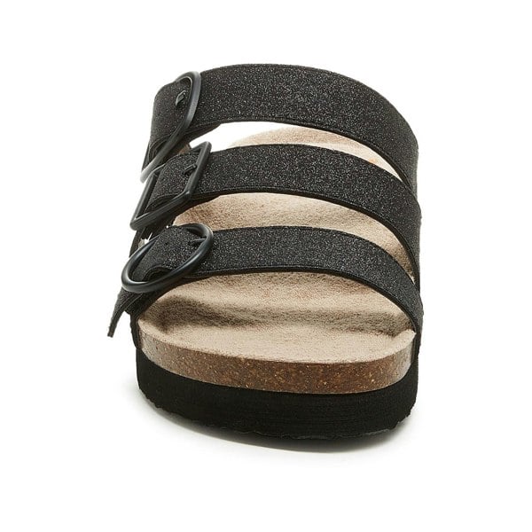 Rocket Dog Astor Glenn Glitter Sandal - Black