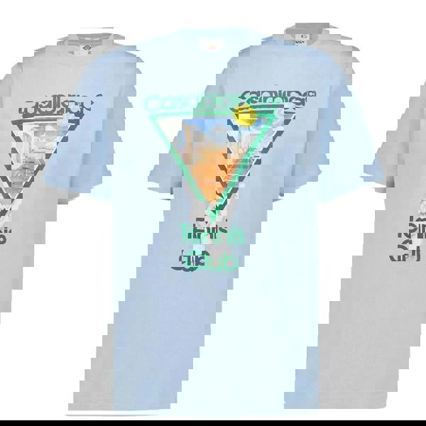 Casablanca Metaphysical Tennis Icon Blue T-Shirt