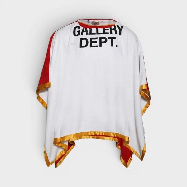 Gallery Dept. Boxing Towel Poncho Red White