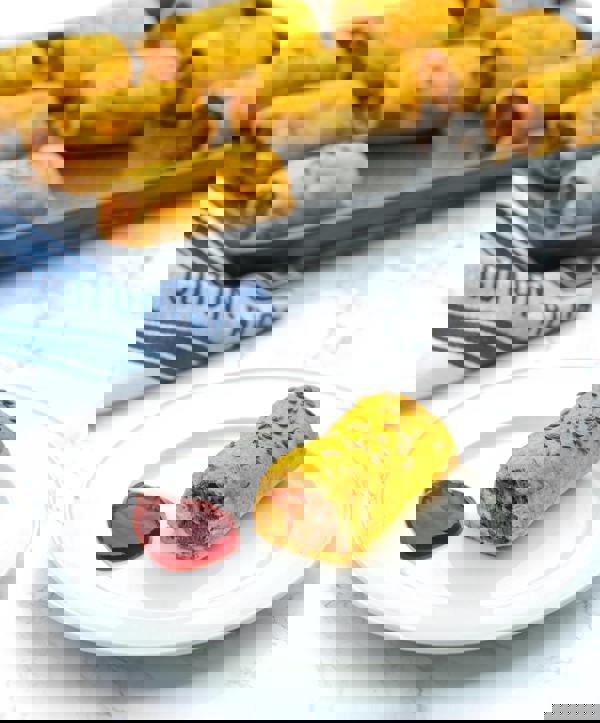 MasterClass 6pc Crusty Bake Non-Stick Bakeware Set with Flan Tin, Pizza Crisper, Loaf Pan, Baking Tray, 12-Hole Tin and Pie/Tart Tin