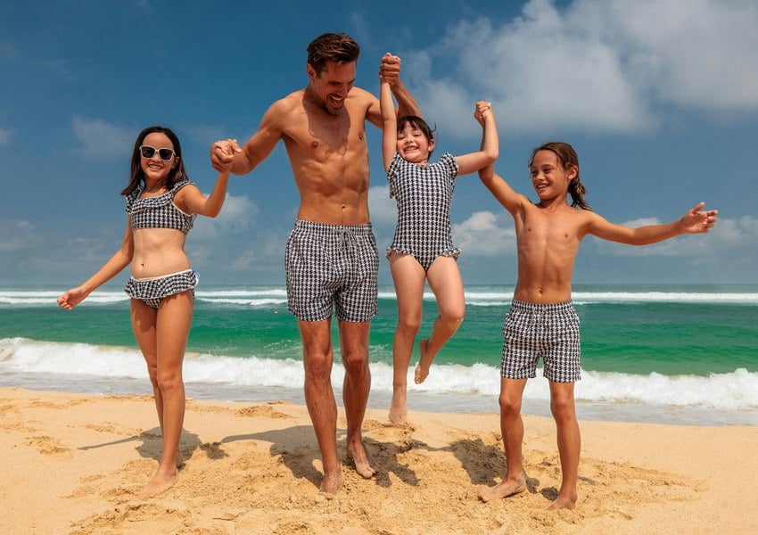 BOARDIES Sea Hound Little Girls Swimsuit
