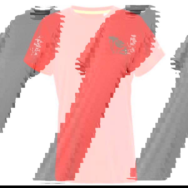 Regatta Womens/Ladies Fingal IX Flowers T-Shirt - Peach Bloom - 