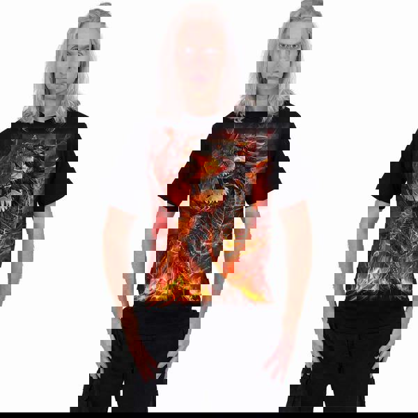 DRACONIS - T-Shirt Black - Spiral USA