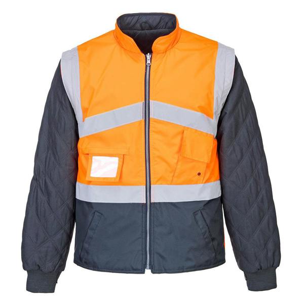 Hi-Vis Breathable 2-in-1 Contrast Reversible Jacket - Hi-Vis Trousers