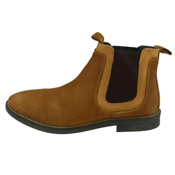Catesby Mens Catesby Smart/Casual Elasticated Gusset Chelsea Ankle Boots SC2001