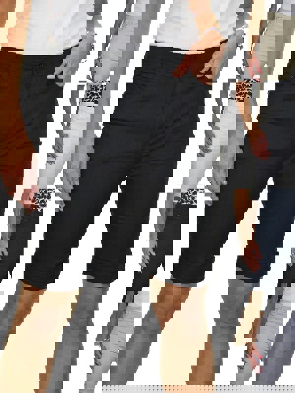 Paulo Due Women's Bermuda Chino Shorts