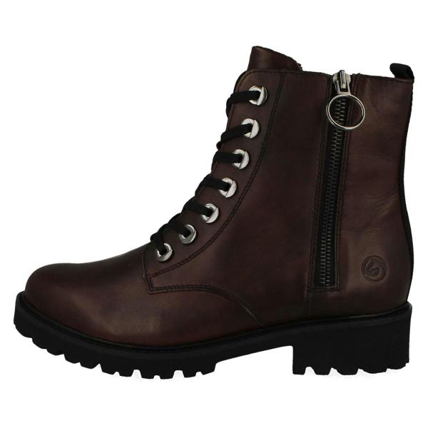 Remonte Ladies Remonte Zip & Lace Up Fastening Casual Ankle Boots D8671