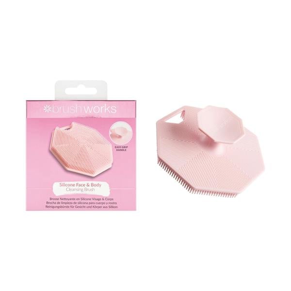 Brushworks Silicone Face & Body Cleansing Brush