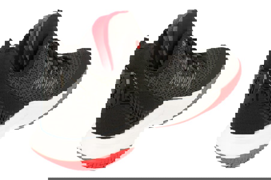 Nike Kyrie Flytrap 2 Mens Basketball Trainers Ao4436  016 - Black White University Red 016 - Photo 2