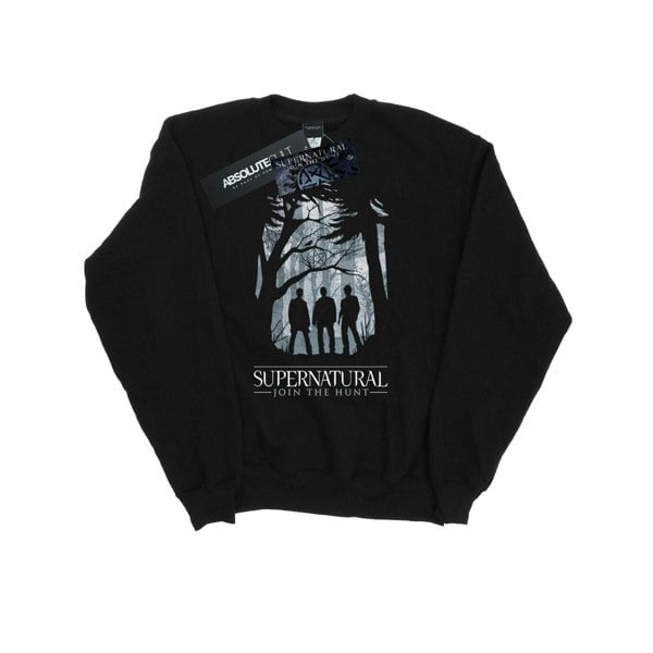 Supernatural Mens Group Outline Sweatshirt - Black