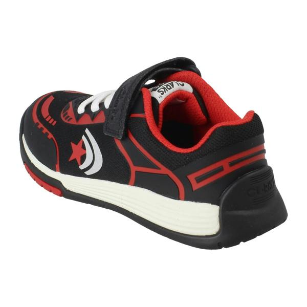 Clarks Unisex Childrens Clarks Hook and Loop Casual Trainers Cica Star Flex K