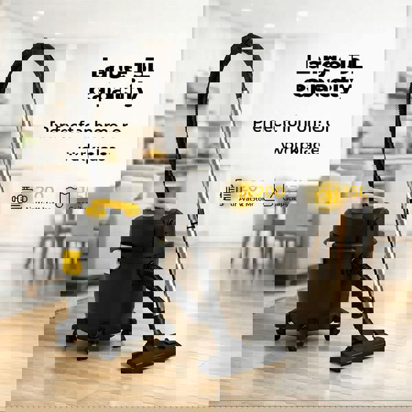 Spector Wet and Dry Cylinder Vacuum Cleaner Powerful Suction HEPA 1000W 15L