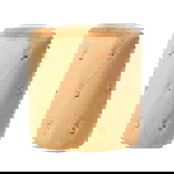 HOMESCAPES Windsor Velvet Footstool