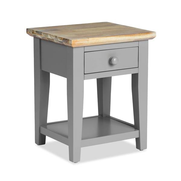 Statement Furniture Florence 1 Drawer Lamp Side Table, Assembled Sofa Table
