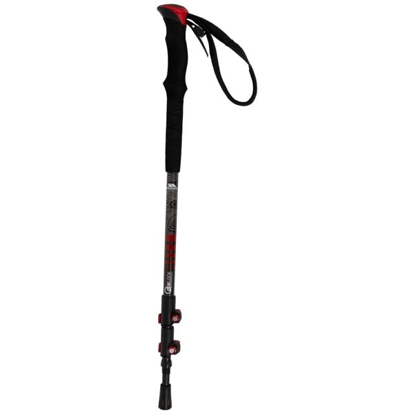 Trespass Sesto Carbon Trekking Pole - Black