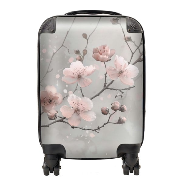 Warren Reed Delicate Spring Blossom Suitcase