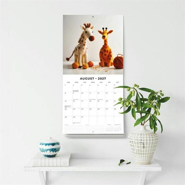 Brilliantly Brave, Woolly Wisdom Calendar 2027, Wall Calendars, Month To View, Humour, Gift