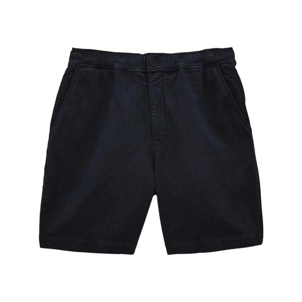 Wax London Kurt Crinkle Cotton Linen Shorts
