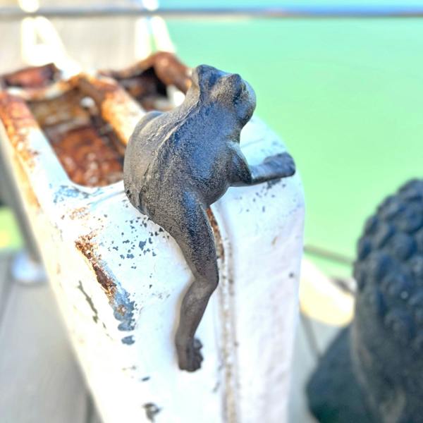 Ascalon Edge Hanging Frog Cast Iron Animal Garden Ornament