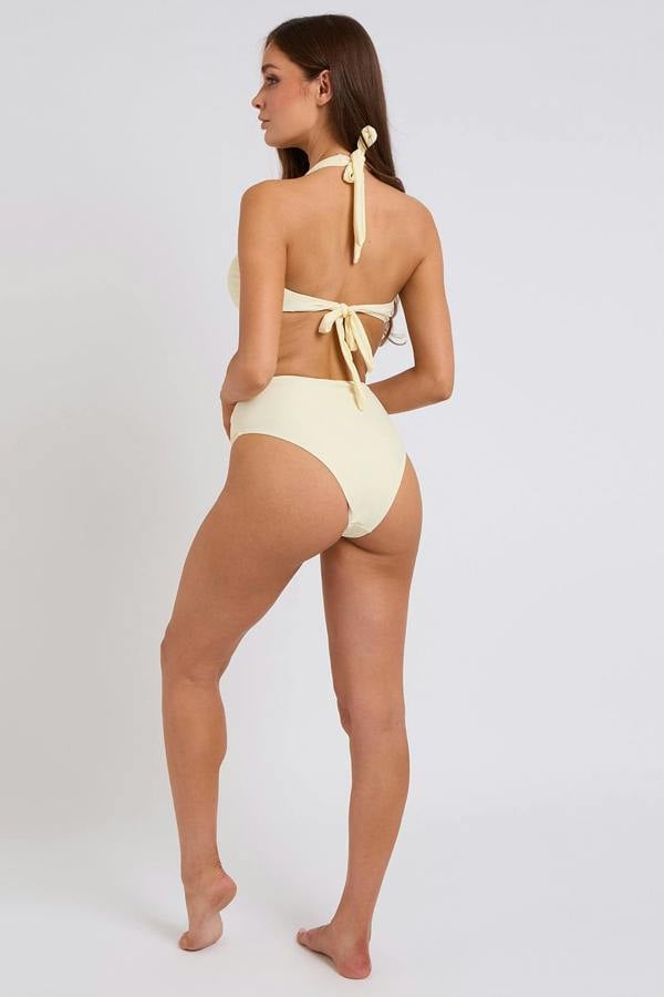 Urban Bliss High Waisted Ring Bikini Bottom