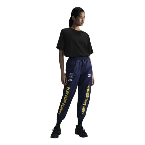 Nike Womens/Ladies Premium Embroidered Logo Cotton Relaxed Fit T-Shirt - Black - 