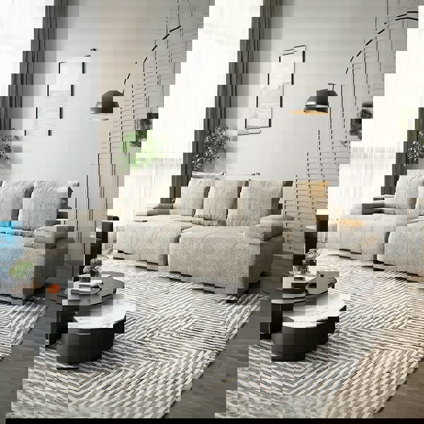 Hank L10 Two Seater, Three Seater Sofa, Linen-Weilai Concept-Weilai Concept