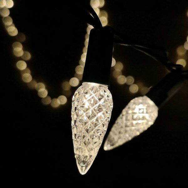 Samuel Alexander 7.5m 150 LED Multi-action Pine Cone Christmas Lights in Warm White