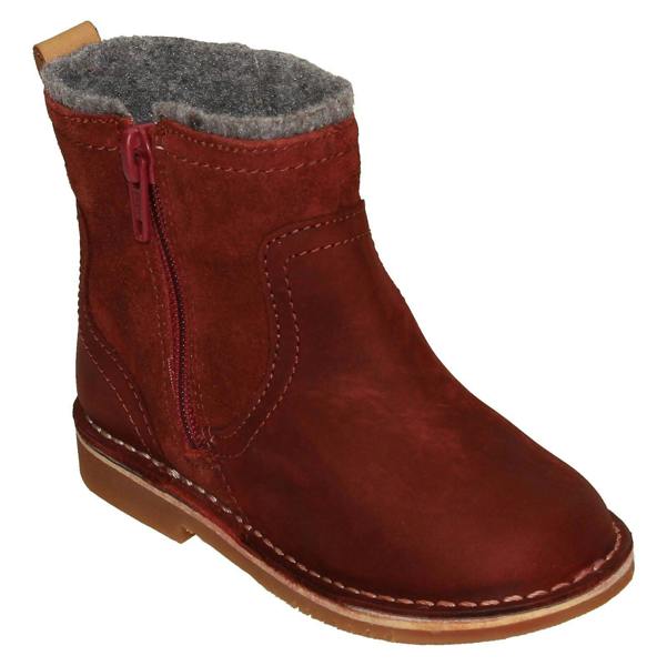 Clarks Girls Clarks Zip Up Ankle Boots Comet Frost