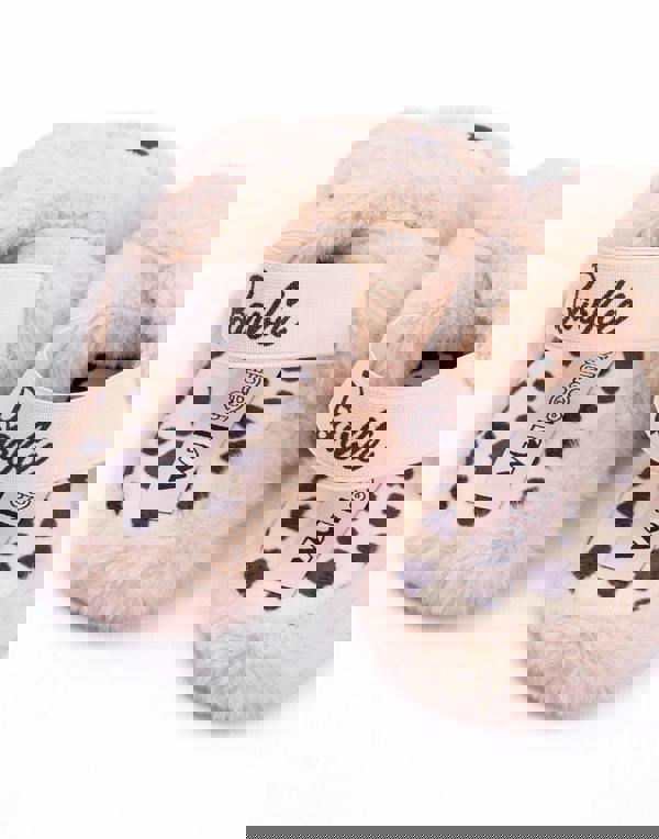 Barbie Girls Pink Barbie Logo Slider Slippers