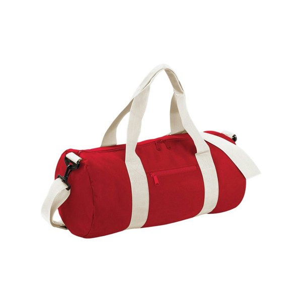 Bagbase Original 20L Duffle Bag - Classic Red/Off White