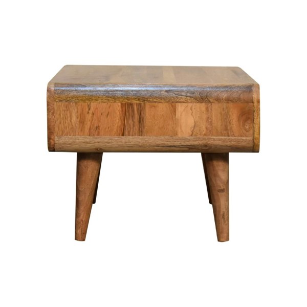 Artisan Furniture Solid Wood Open Oak-ish Media Unit