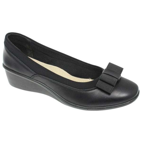 Lunar Women's Deacon Leather Pumps - Black