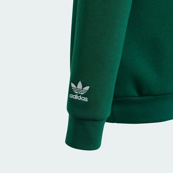 Adidas Originals NY Fleece Hoodie Youth Overhead Green Hoodie