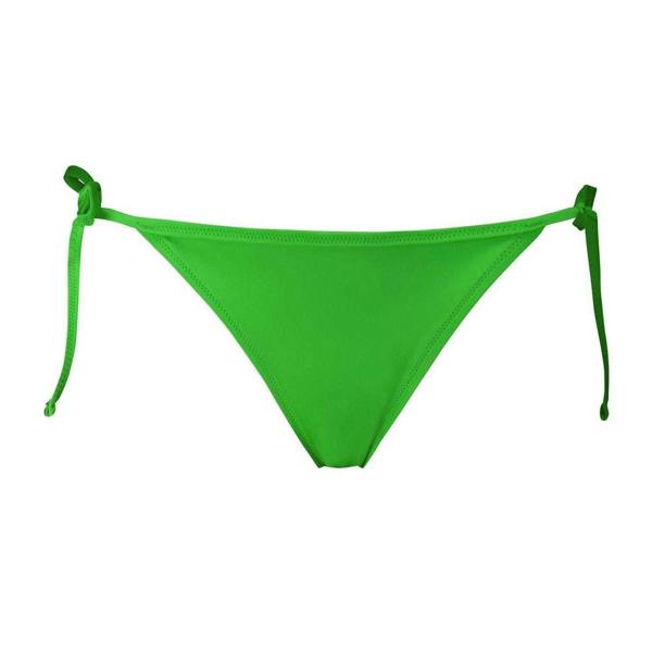 Puma Womens/Ladies Side Tie Bikini Bottoms - Bright Green - 