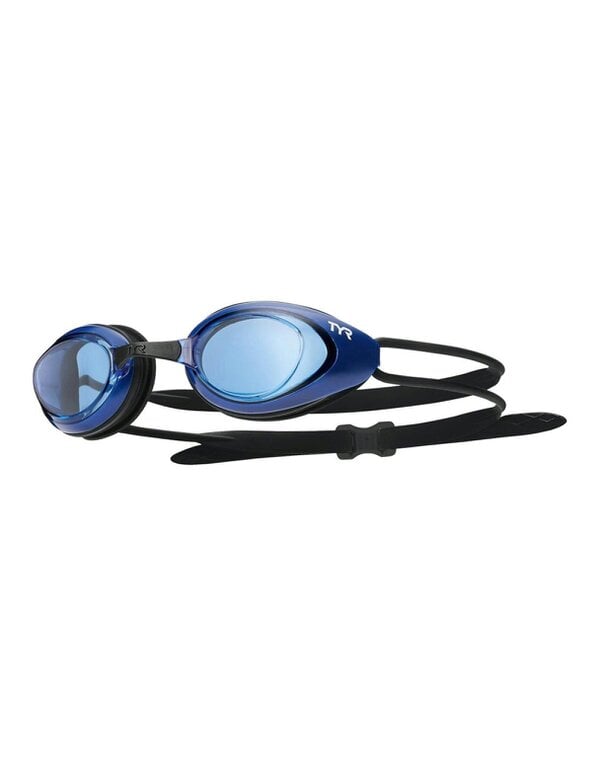 TYR Black Hawk Racing Swim Goggle - Blue/Navy