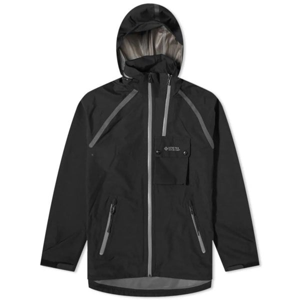 Belstaff Solid Twin Thin Waterproof Track Track Jacket - Black